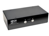 Tripp Lite 2-Port DisplayPort KVM Switch w/Audio, Cables and USB 3.0 SuperSpeed Hub