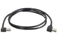 C2G Right Angle USB 2.0 A/B Cable