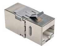 Tripp Lite Cat6a Straight Through Modular Shielded In Line Coupler RJ45 F/F