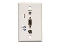 Tripp Lite VGA + Audio over Cat5/Cat6 Video Receiver RJ45 type Wallplate TAA / GSA