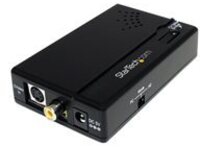 StarTech.com Composite and S-Video to HDMI Converter with Audio