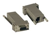 Tripp Lite Null Modem Serial RS232 Modular Adapter Kit 2x DB9F to RJ45F