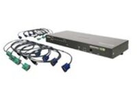 IOGEAR GCS1808KITU 8-Port VGA Combo KVM Switch with USB Cables