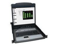 Tripp Lite 8-Port Rack Console KVM Switch w/19&quot; LCD PS2/USB Cables 1U TAA GSA
