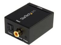 StarTech.com SPDIF Digital Coaxial or Toslink Optical to Stereo RCA Audio Converter