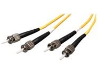 Tripp Lite 1M Duplex Singlemode 9/125 Fiber Optic Patch Cable ST/ST 3&#x27; 3ft 1 Meter