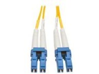 Tripp Lite 5M Duplex Singlemode 8.3/125 Fiber Optic Patch Cable LC/LC 16' 16ft 5 Meter - patch cable - 5 m - yellow
