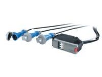 IT POWER DISTRIBUTION MODULE3X1POLE 3WIRE 20A 240V IEC309 680CM