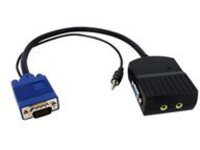 StarTech.com 2 Port VGA Video Splitter with Audio