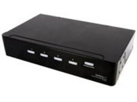 StarTech.com 4 Port DVI Video Splitter with Audio