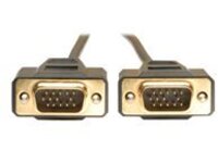 Tripp Lite 15ft VGA Monitor Gold Cable Molded Shielded HD15 M/M 15&#x27;