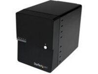 StarTech.com USB 3.0 / eSATA 4-Bay 3.5in SATA III Hard Drive Enclosure w/ built-in HDD Fan & UASP