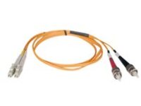 Tripp Lite 6M Duplex Multimode 62.5/125 Fiber Optic Patch Cable LC/ST 20' 20ft 6 Meter