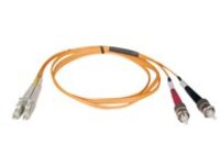 Tripp Lite 7M Duplex Multimode 62.5/125 Fiber Optic Patch Cable LC/ST 23' 23ft 7 Meter