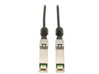 Tripp Lite 2.5M SFP+ 10Gbase-CU Twinax Passive Copper Cable SFP-H10GB-CU2-5M Compatible Black 8ft 8'