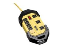 Tripp Lite Safety Power Strip w/ 8 out GFCI Plug OSHA Yellow 12&#x27; Cord