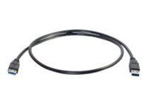 C2G 6.6ft USB Cable - USB A to USB A Cable