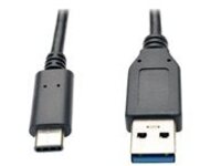 Tripp Lite 3ft USB 3.1 Gen 2 USB-C to USB-A Cable 10 Gbps USB Type-C M/M 3'