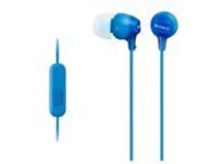 Photo 1 of Sony MDR-EX15AP EX Monitor Headphones (Blue)