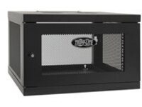 Tripp Lite 6U Wall Mount Rack Enclosure Cabinet Knock Down w/Doors &amp; Sides