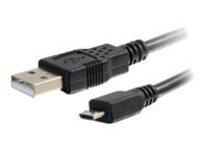C2G 2m (6ft) USB Cable - USB A to USB Micro B - M/M - USB cable - USB to Micro-USB Type B - 2 m