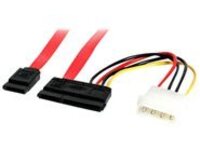 StarTech.com 18in SATA Serial ATA Data and Power Combo Cable
