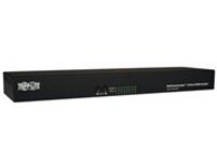 Tripp Lite 8-Port Cat5 KVM Switch VGA USB PS/2 1URM Rackmount TAA