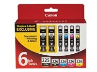 Canon PGI-225/CLI-226 PGBK/BK/C/M/Y Value 6-Pack