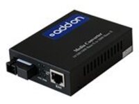 AddOn 1Gbs 1 RJ-45 to 1 SC Media Converter