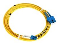 Axiom LC-ST Singlemode Duplex OS2 9/125 Fiber Optic Cable - 3m - Yellow - network cable - 3 m