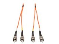 Tripp Lite 23M Duplex Multimode 62.5/125 Fiber Optic Patch Cable ST/ST 75&#x27; 75ft 23 Meter