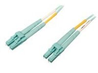 Tripp Lite 25M 10Gb/100Gb Duplex Multimode LC/LC OM4 Aqua Fiber Patch Cable 25 Meters