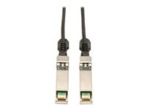 Tripp Lite 7M SFP+ 10Gbase-CU Twinax Passive Copper Cable SFP-H10GB-CU7M Compatible Black 23ft 23'