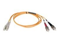 Tripp Lite 3M Duplex Multimode 50/125 Fiber Optic Patch Cable LC/ST 10&#x27; 10ft 3 Meter