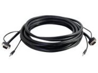 C2G 15ft Select VGA + 3.5mm Stereo Audio A/V Cable M/M