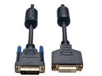 Eaton Tripp Lite Series DVI Dual Link Extension Cable, Digital TMDS Monitor Cable (DVI-D M/F), 15 ft. (4.57 m)