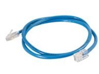 C2G Cat5e Non-Booted Unshielded (UTP) Network Crossover Patch Cable - crossover cable - 1.5 m - blue
