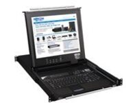 Tripp Lite 16-Port Rack Console KVM Switch built in IP w/ 17" LCD 1U TAA GSA