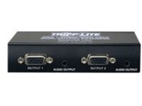 Tripp Lite Dual VGA & Audio over Cat5/Cat6 Video Extender Receiver EDID 300'