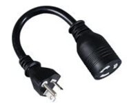 Tripp Lite 6in Power Cord Adapter Cable Heavy Duty L5-20R to 5-20P 20A 12AWG 6"
