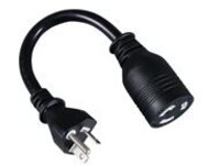 Tripp Lite 6in Power Cord Adapter Cable Heavy Duty L5-20R to 5-20P 20A 12AWG 6&quot;