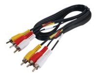 C2G 50ft Value Series Composite Video &#x2B; Stereo Audio Cable