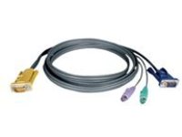 Tripp Lite 15ft PS/2 Cable Kit for KVM Switch 3-in-1 B020 / B022 Series KVMs 15'