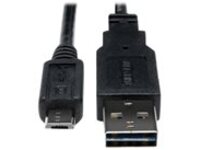 Tripp Lite 1ft USB 2.0 High Speed Cable Reversible A to 5Pin Micro B M/M 1'