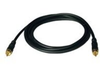 Tripp Lite 6ft Home Theater RF Digital Coax Gold Audio Cable RCA M/M 6'