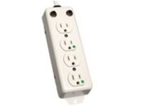 Tripp Lite Safe-IT Power Strip Hospital Medical Antimicrobial 120V 4 Outlet UL1363A 15&#x27; Cord Metal