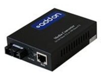 AddOn 100Mbs 1 RJ-45 to 1 SC Media Converter