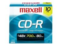 Maxell - 10 x CD-R - 700 MB (80min)