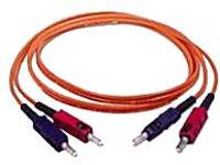 C2G 15m SC-SC 62.5/125 OM1 Duplex Multimode PVC Fiber Optic Cable
