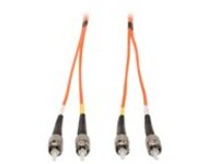 Tripp Lite 6M Duplex Multimode 62.5/125 Fiber Optic Patch Cable ST/ST 20&#x27; 20ft 6 Meter